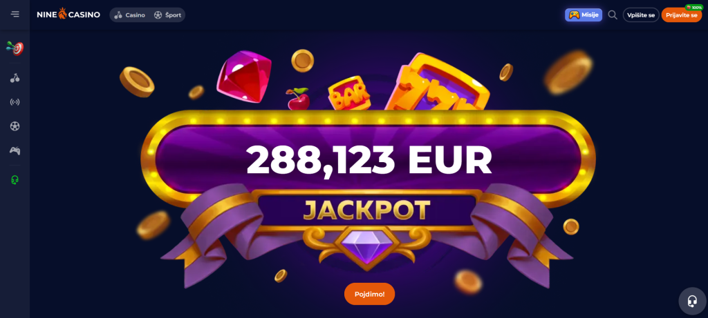 Nine Casino Jackpot